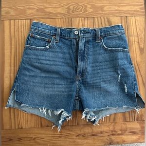 Abercrombie High Waisted Denim Shorts